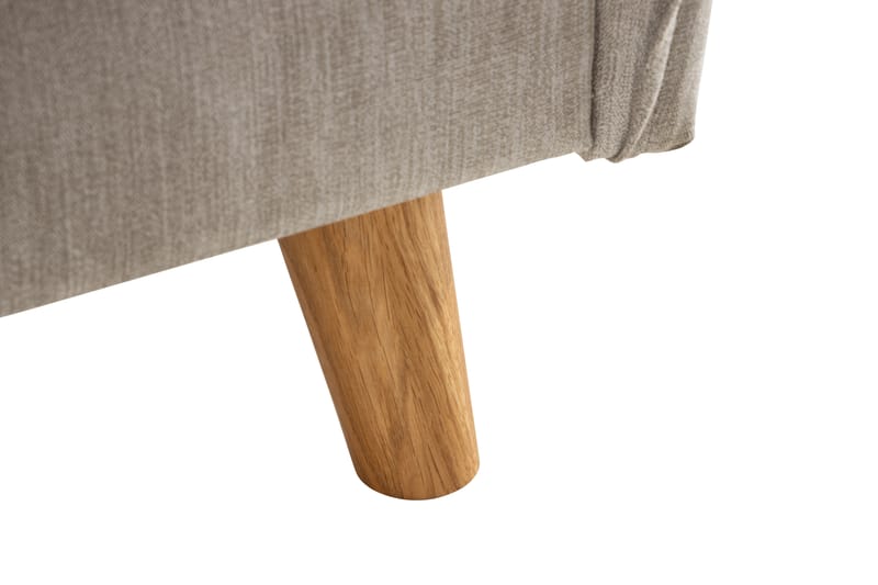 Trend Lyx Fåtölj - Beige/Ek - Möbler - Vardagsrum - Fåtöljer