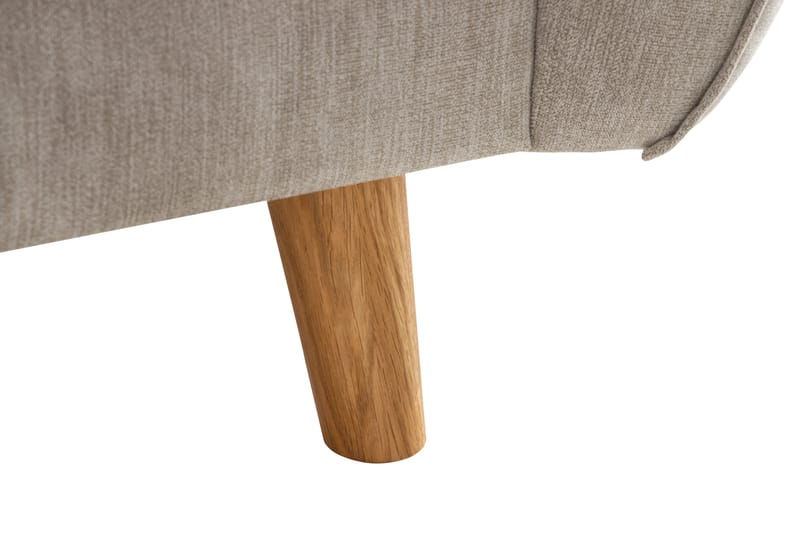 Trend Lyx Fåtölj - Beige/Ek - Möbler - Vardagsrum - Fåtöljer