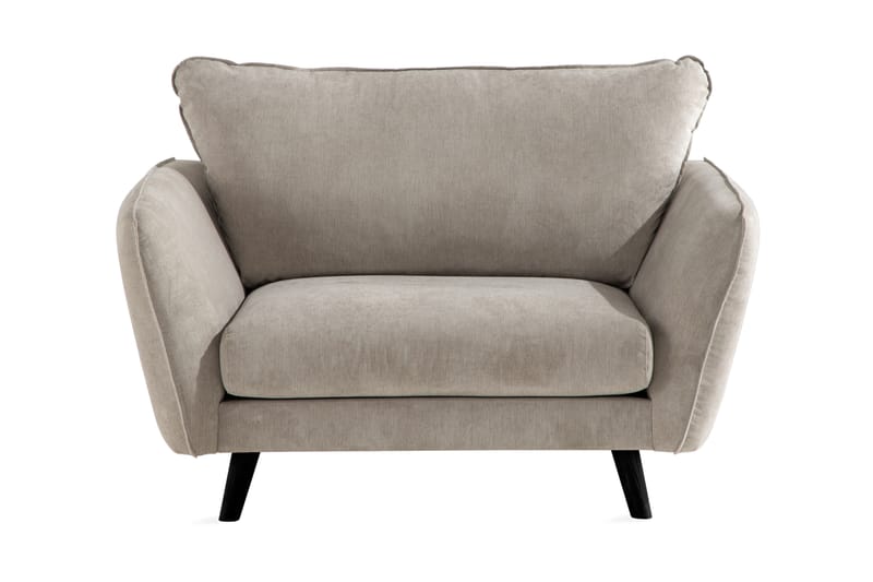 Trend Lyx Fåtölj - Beige/Svart - Möbler - Vardagsrum - Fåtöljer