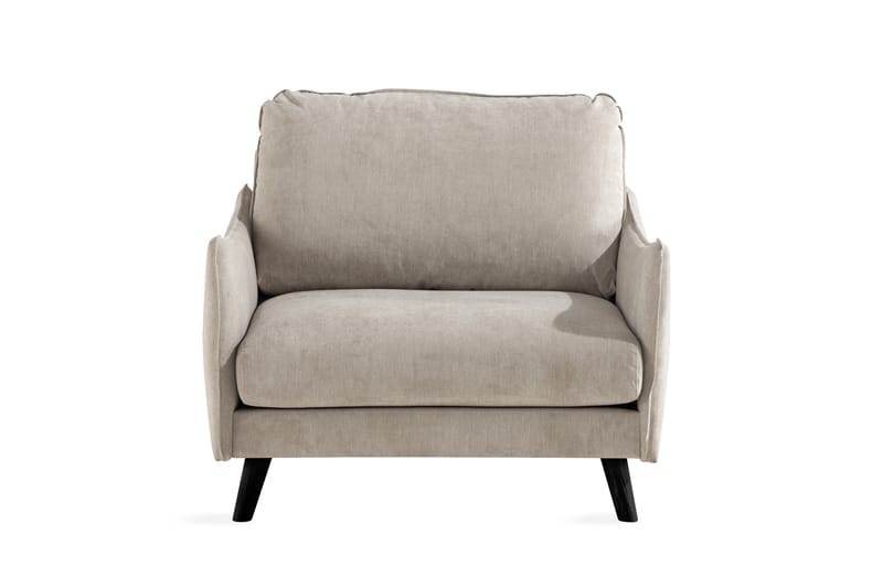 Trend Lyx Fåtölj - Beige/Svart - Möbler - Vardagsrum - Fåtöljer