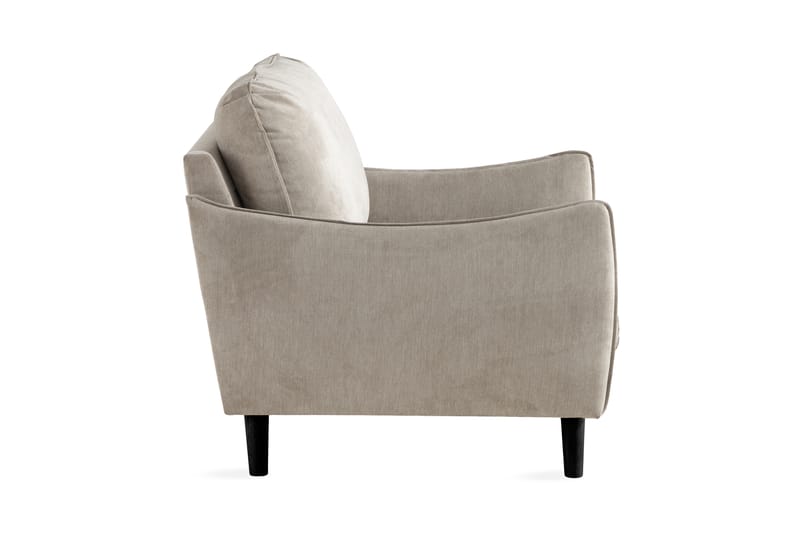 Trend Lyx Fåtölj - Beige/Svart - Möbler - Vardagsrum - Fåtöljer