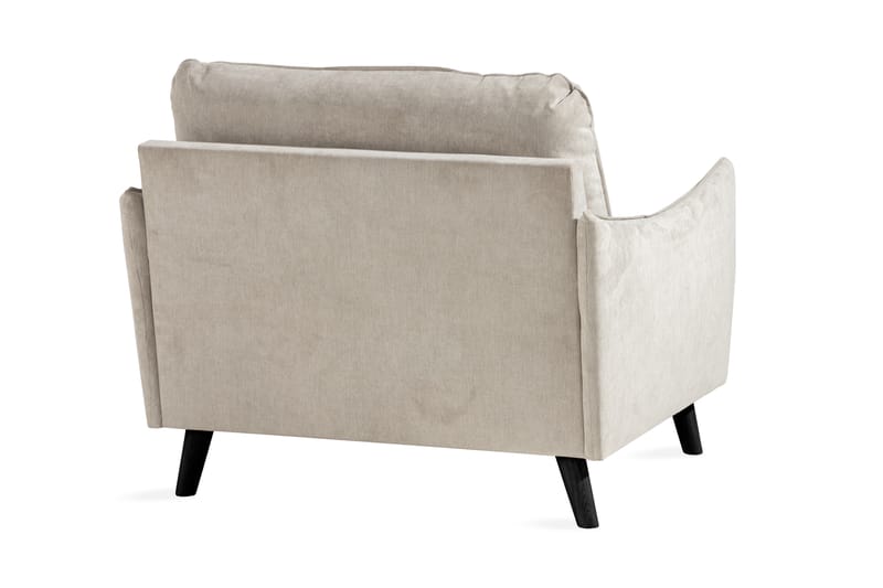 Trend Lyx Fåtölj - Beige/Svart - Möbler - Vardagsrum - Fåtöljer
