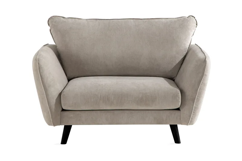 Trend Lyx Fåtölj - Beige/Svart - Möbler - Vardagsrum - Fåtöljer