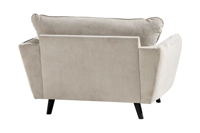 Trend Lyx Fåtölj - Beige/Svart - Möbler - Vardagsrum - Fåtöljer