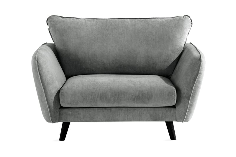 Trend Lyx Fåtölj - Grå/Svart - Möbler - Vardagsrum - Fåtöljer