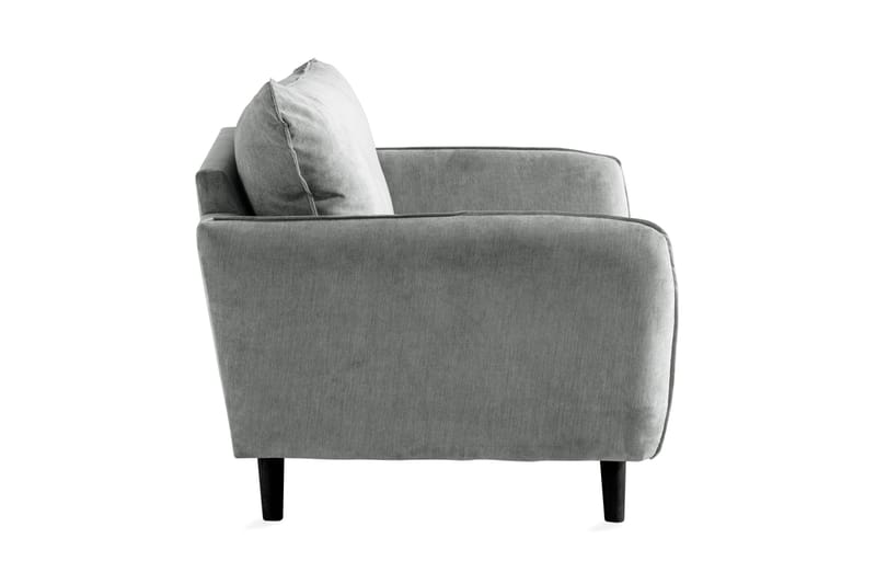Trend Lyx Fåtölj - Grå/Svart - Möbler - Vardagsrum - Fåtöljer