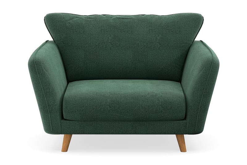 Trend Lyx Fåtölj - Grön Sammet - Möbler - Vardagsrum - Fåtöljer