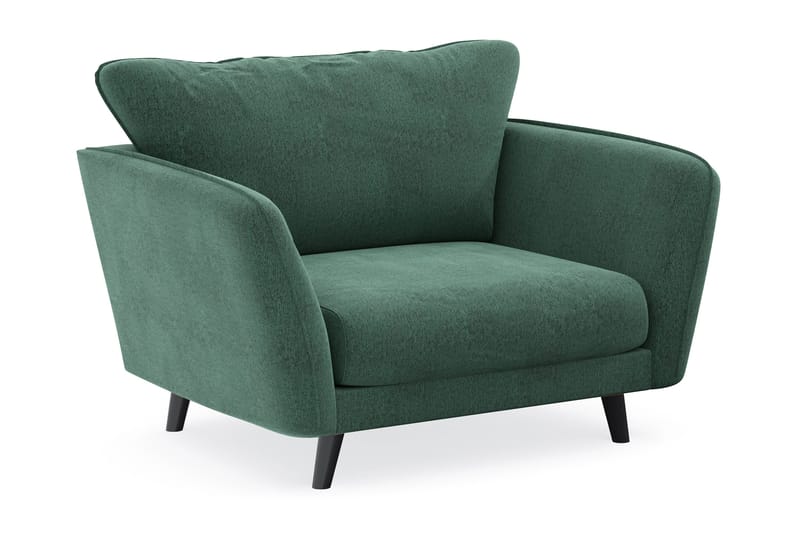 Trend Lyx Fåtölj - Grön Sammet - Möbler - Vardagsrum - Fåtöljer