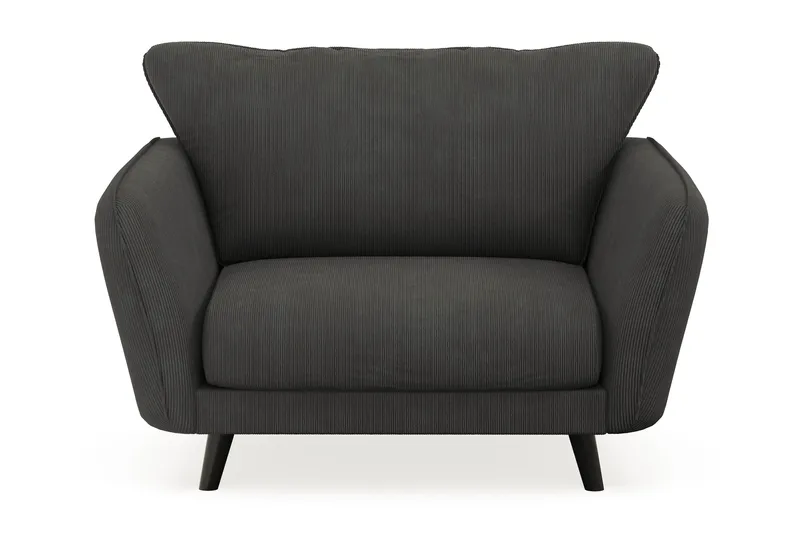 Trend Lyx Fåtölj, Mörkgrå Manchester
