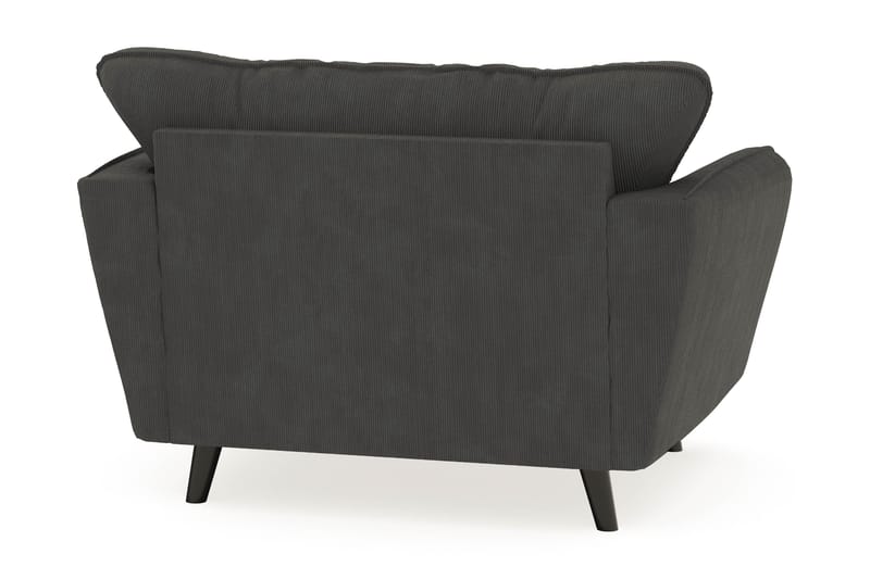 Trend Lyx Fåtölj - Mörkgrå Manchester - Möbler - Vardagsrum - Fåtöljer
