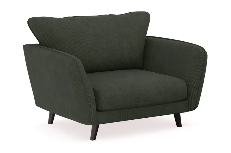 Trend Lyx Fåtölj - Mörkgrön Manchester - Möbler - Vardagsrum - Fåtöljer