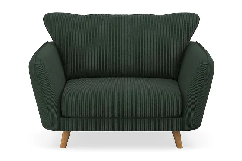 Trend Lyx Fåtölj - Mörkgrön Manchester - Möbler - Vardagsrum - Fåtöljer