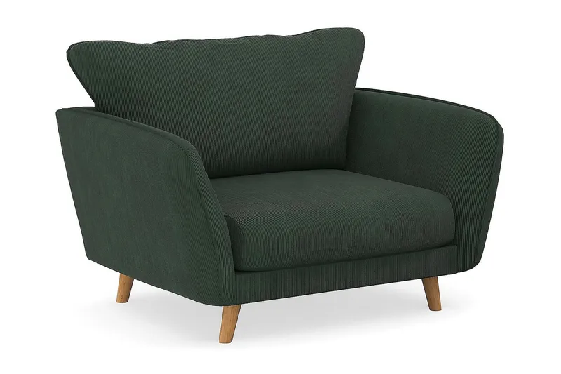 Trend Lyx Fåtölj, Mörkgrön Manchester