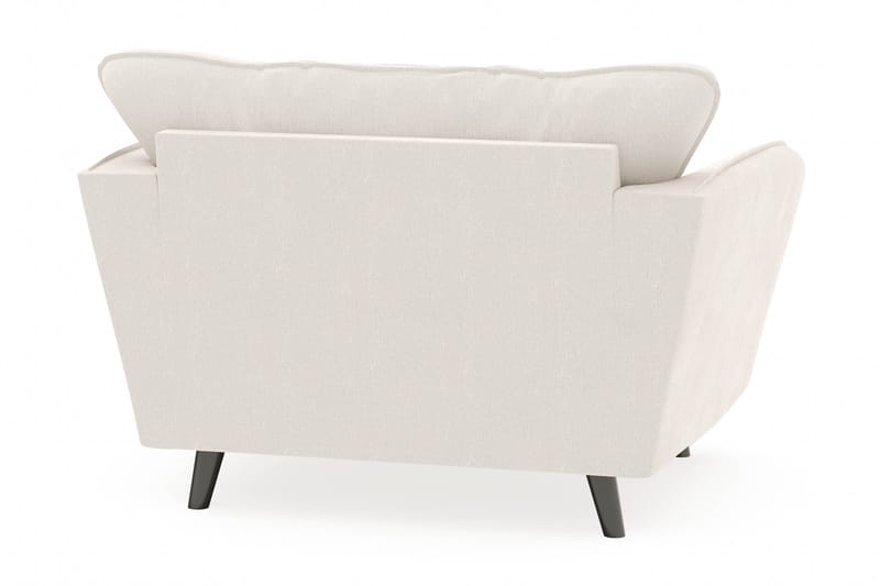 Trend Lyx Fåtölj - Vit Sammet - Möbler - Vardagsrum - Fåtöljer