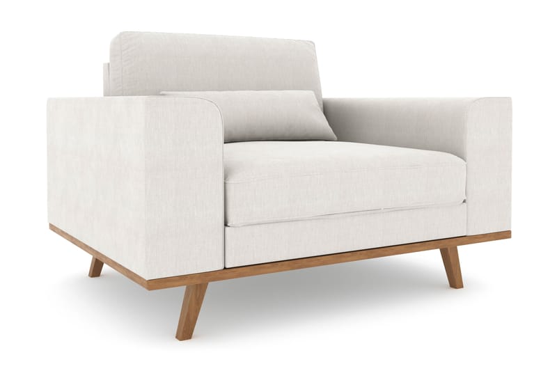 TULSA Fåtölj Linne Beige - Möbler - Vardagsrum - Fåtöljer