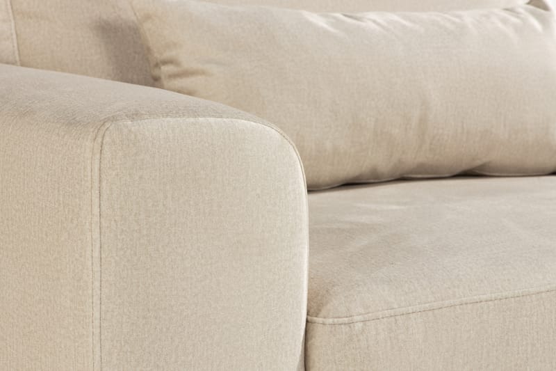 TULSA Fåtölj Sammet Beige - Möbler - Vardagsrum - Fåtöljer - Sammetsfåtölj