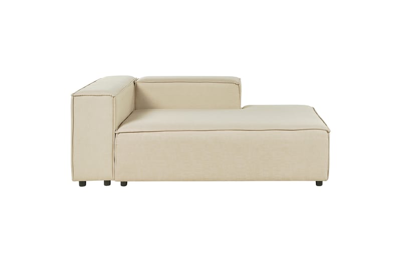 Tunda Schäslong 119 cm Vänster - Beige/Svart - Möbler - Vardagsrum - Fåtöljer - Schäslongfåtöljer & divanfåtöljer