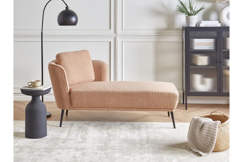 Uklund Schäslong 148 cm Vänster - Beige/Svart - Möbler - Vardagsrum - Fåtöljer - Schäslongfåtöljer & divanfåtöljer