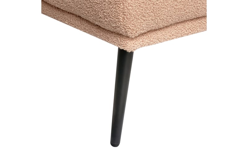 Uklund Schäslong 148 cm Vänster - Beige/Svart - Möbler - Vardagsrum - Fåtöljer - Schäslongfåtöljer & divanfåtöljer