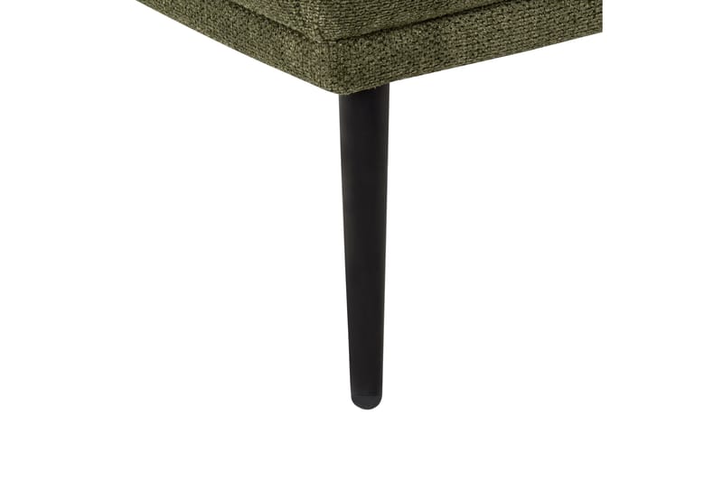 Uklund Schäslong 148 cm Vänster - Svart/Grön - Möbler - Vardagsrum - Fåtöljer - Schäslongfåtöljer & divanfåtöljer