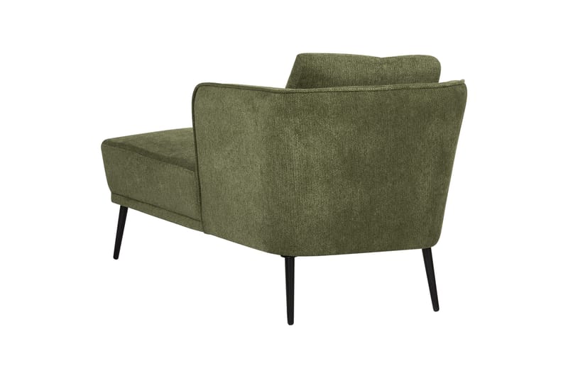 Uklund Schäslong 148 cm Vänster - Svart/Grön - Möbler - Vardagsrum - Fåtöljer - Schäslongfåtöljer & divanfåtöljer