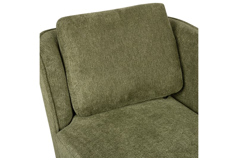 Uklund Schäslong 148 cm Vänster - Svart/Grön - Möbler - Vardagsrum - Fåtöljer - Schäslongfåtöljer & divanfåtöljer