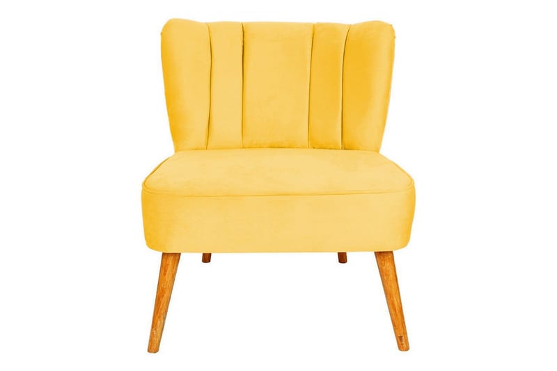 Ullsperger Fåtölj med Armstöd - Gul - Möbler - Vardagsrum - Fåtöljer