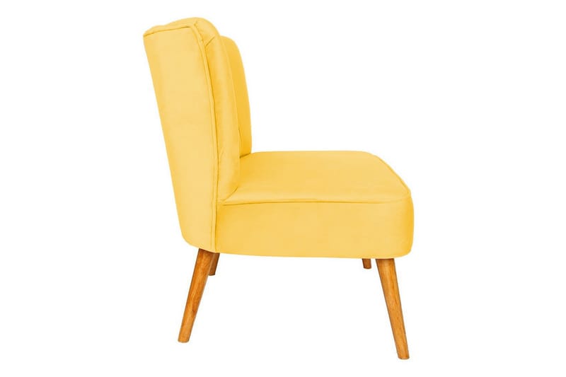Ullsperger Fåtölj med Armstöd - Gul - Möbler - Vardagsrum - Fåtöljer