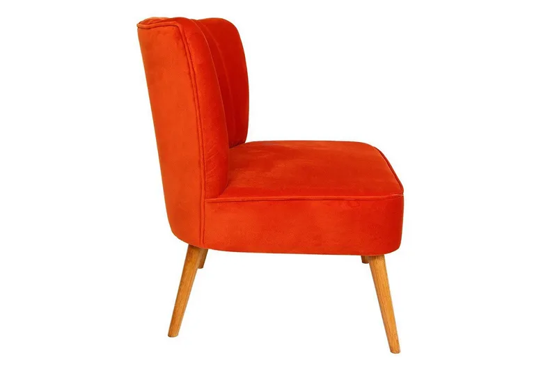 Ullsperger Fåtölj med Armstöd - Röd - Möbler - Vardagsrum - Fåtöljer