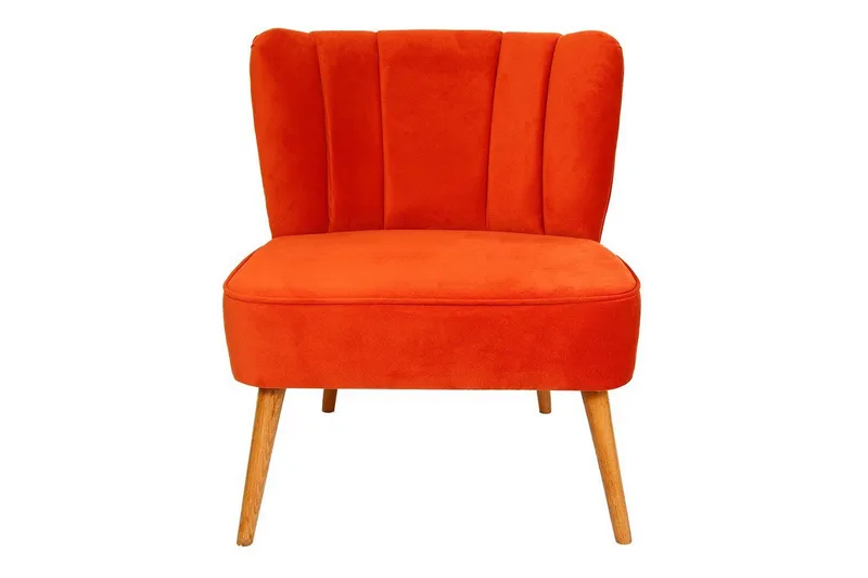 Ullsperger Fåtölj med Armstöd - Röd - Möbler - Vardagsrum - Fåtöljer