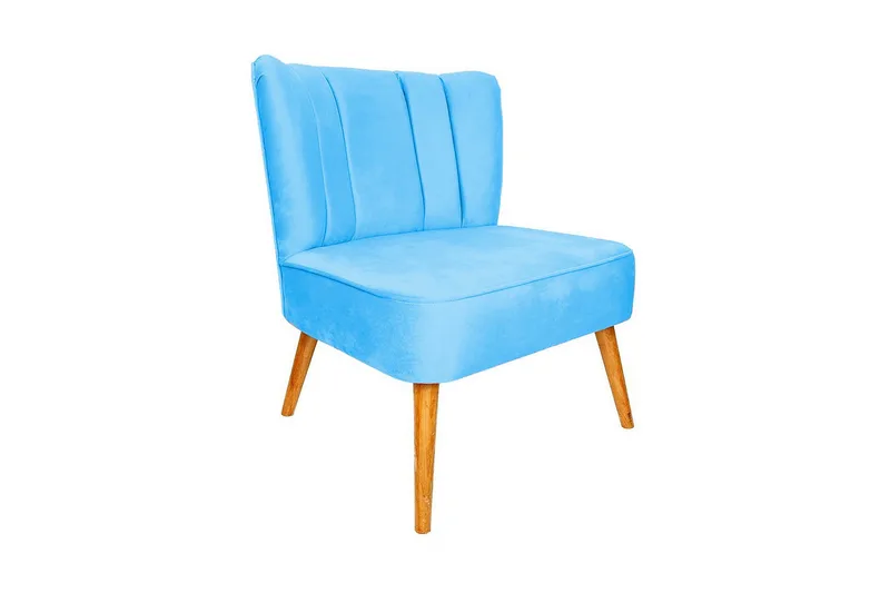 Ullsperger Fåtölj med Armstöd, Turkos