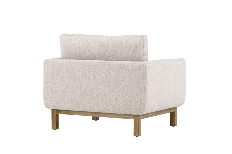 Vanlig fåtölj med armstöd Venture Home Olympos Fåtölj Beige - Möbler - Vardagsrum - Fåtöljer