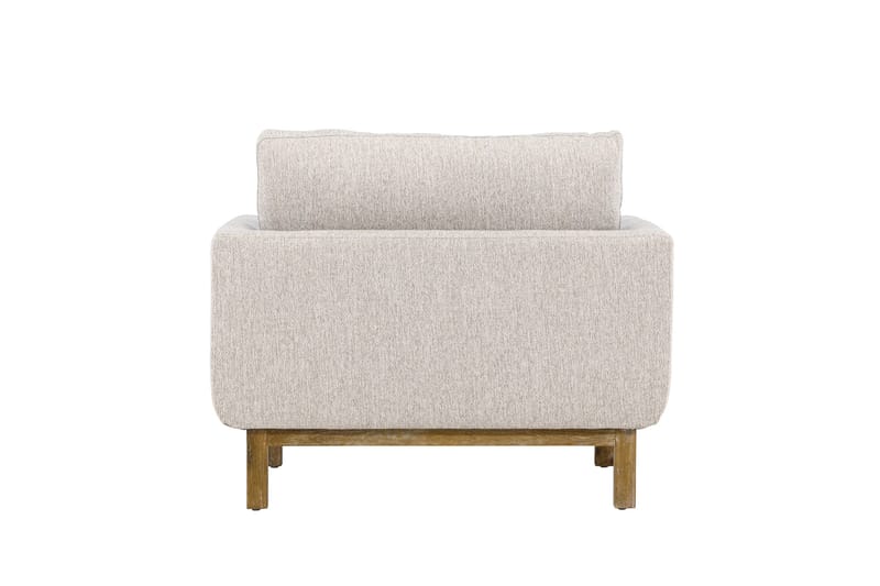 Vanlig fåtölj med armstöd Venture Home Olympos Fåtölj Beige - Möbler - Vardagsrum - Fåtöljer