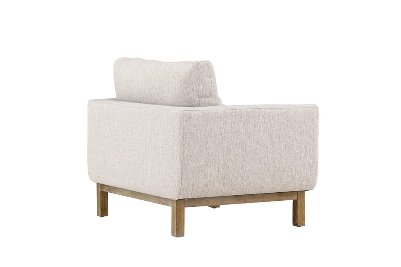 Vanlig fåtölj med armstöd Venture Home Olympos Fåtölj Beige - Möbler - Vardagsrum - Fåtöljer