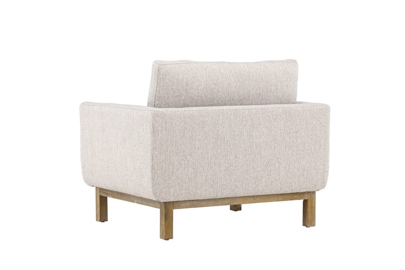 Vanlig fåtölj med armstöd Venture Home Olympos Fåtölj Beige - Möbler - Vardagsrum - Fåtöljer