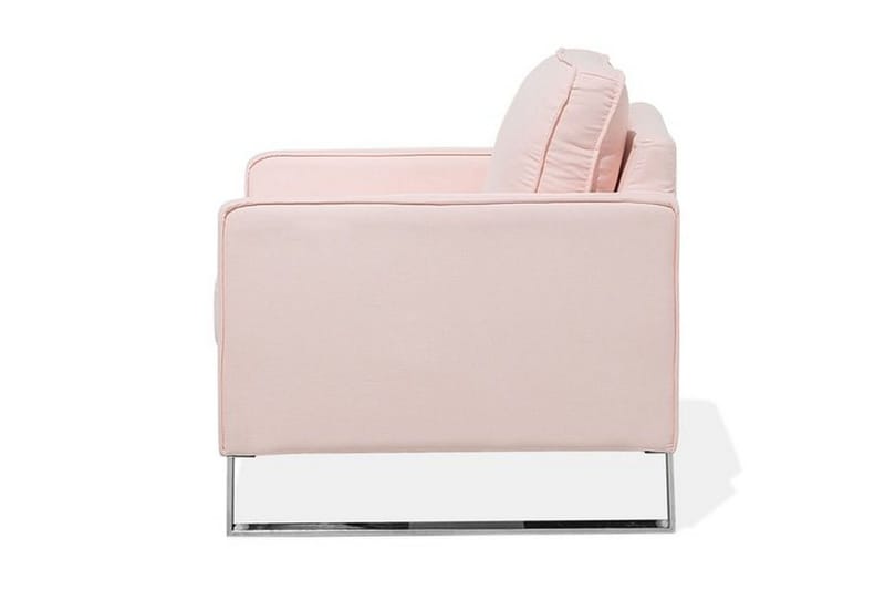 Vind Modern Fåtölj i Tyg - Rosa - Möbler - Vardagsrum - Fåtöljer