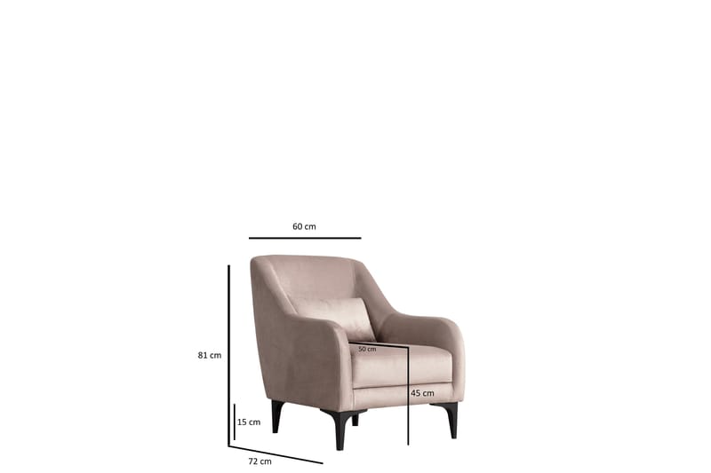 Winskill Fåtölj - Beige - Möbler - Vardagsrum - Fåtöljer