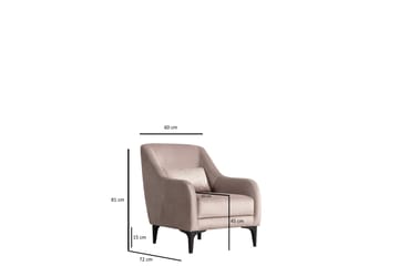 Winskill Fåtölj - Beige - Möbler - Vardagsrum - Fåtöljer
