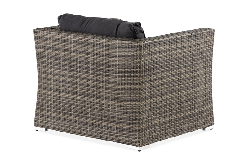 Wisconsin Premium Utefåtölj – Loungefåtölj för Uterum och Altan i Konstrotting - Brun - Utemöbler - Utestolar & fåtöljer - Utefåtöljer & loungefåtöljer