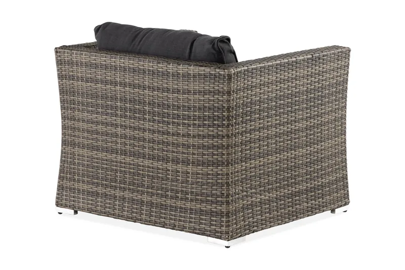 Wisconsin Premium Utefåtölj – Loungefåtölj för Uterum och Altan i Konstrotting - Brun - Utemöbler - Utestolar & fåtöljer - Utefåtöljer & loungefåtöljer