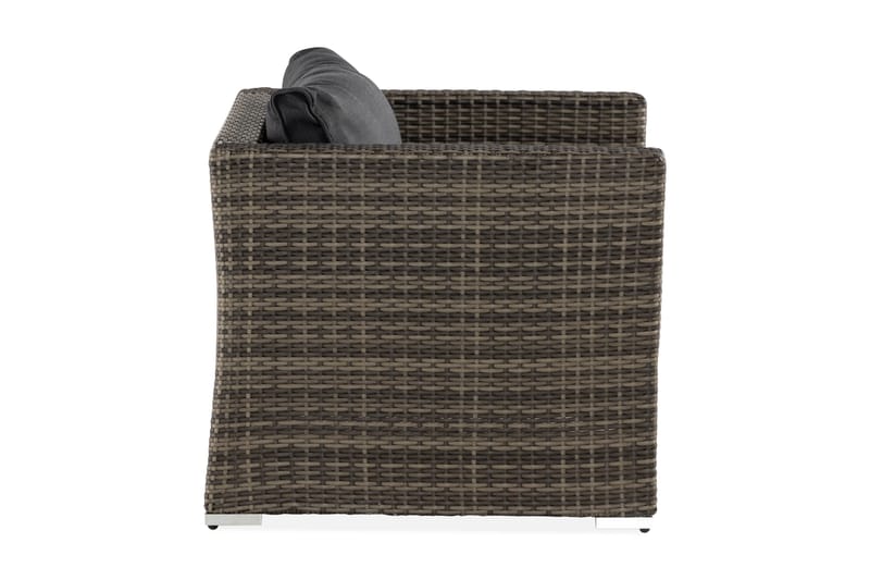 Wisconsin Premium Utefåtölj – Loungefåtölj för Uterum och Altan i Konstrotting - Brun - Utemöbler - Utestolar & fåtöljer - Utefåtöljer & loungefåtöljer