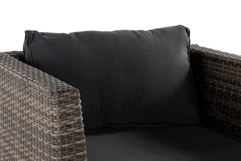 Wisconsin Premium Utefåtölj – Loungefåtölj för Uterum och Altan i Konstrotting - Brun - Utemöbler - Utestolar & fåtöljer - Utefåtöljer & loungefåtöljer