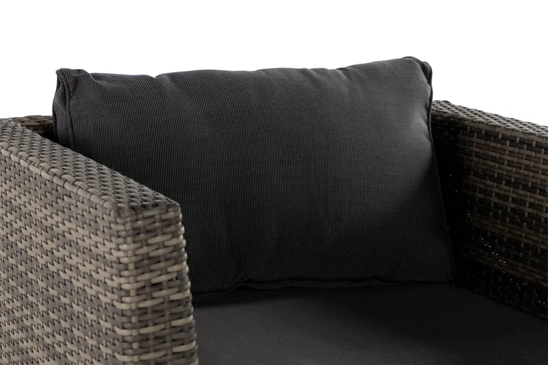 Wisconsin Premium Utefåtölj – Loungefåtölj för Uterum och Altan i Konstrotting - Brun - Utemöbler - Utestolar & fåtöljer - Utefåtöljer & loungefåtöljer