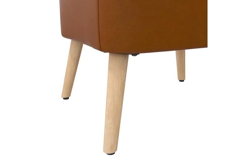 Wynn Fåtölj Brun - Dorel Home - Möbler - Vardagsrum - Fåtöljer