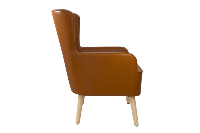 Wynn Fåtölj Brun - Dorel Home - Möbler - Vardagsrum - Fåtöljer