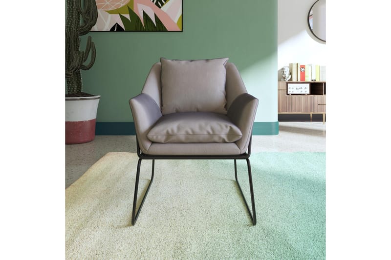 Yianni Fåtölj - Grå - Möbler - Vardagsrum - Fåtöljer