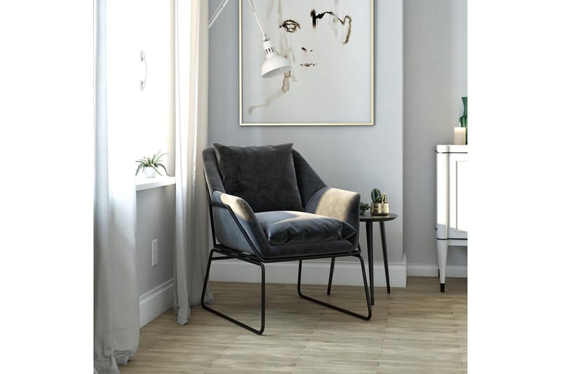 Yianni Fåtölj - Grå - Möbler - Vardagsrum - Fåtöljer