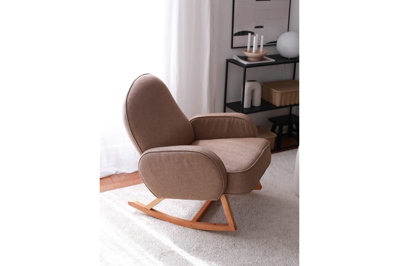 Yoko Fåtölj - Brun - Möbler - Vardagsrum - Stolar & sittmöbler - Snurrstolar & gungstolar