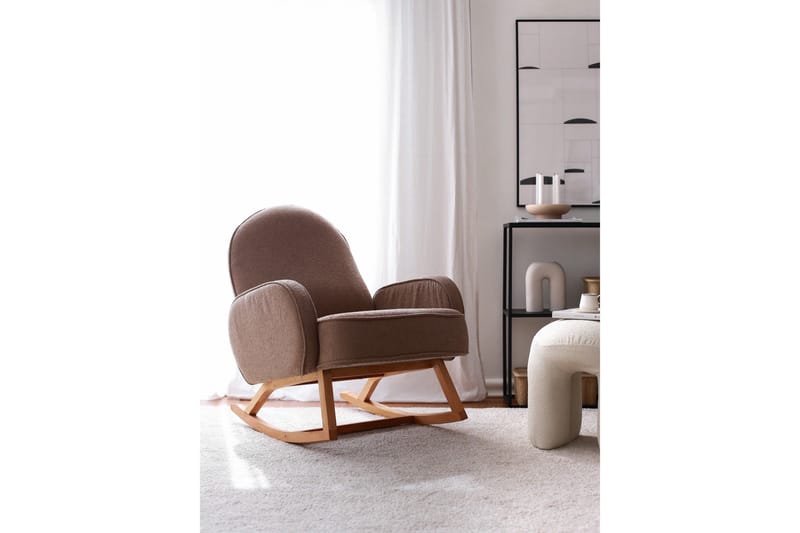 Yoko Fåtölj - Brun - Möbler - Vardagsrum - Stolar & sittmöbler - Snurrstolar & gungstolar