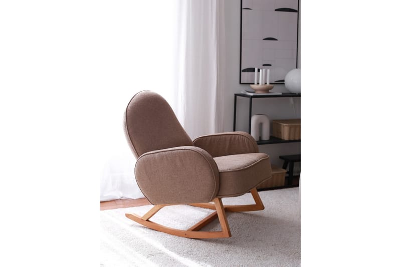 Yoko Fåtölj - Brun - Möbler - Vardagsrum - Stolar & sittmöbler - Snurrstolar & gungstolar